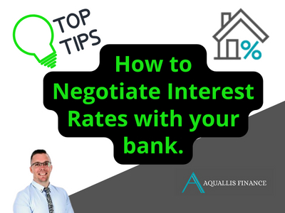 How to Negotiate interest rates with your bank